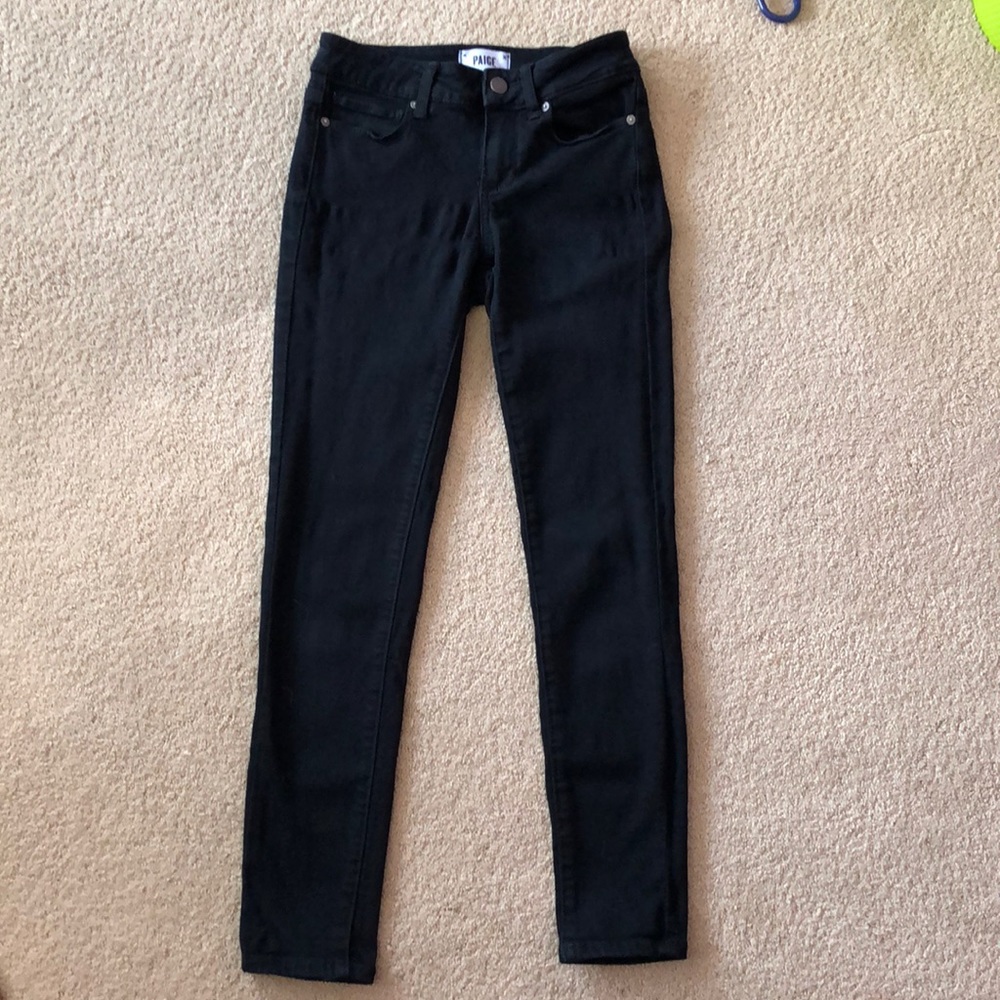 Verdugo Ankle Black Paige Jeans size 24
